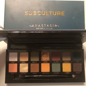 Authentic Anastasia of BH Subculture palette